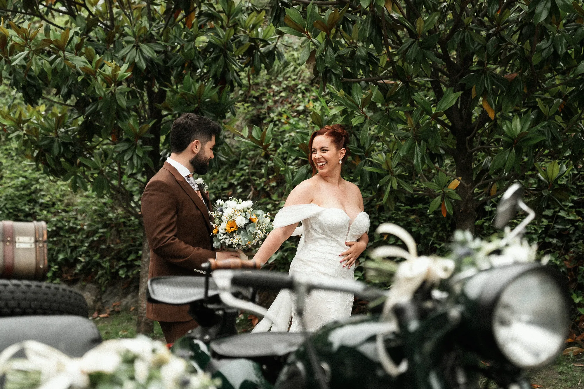 Boda entre viñedos en Katxiña