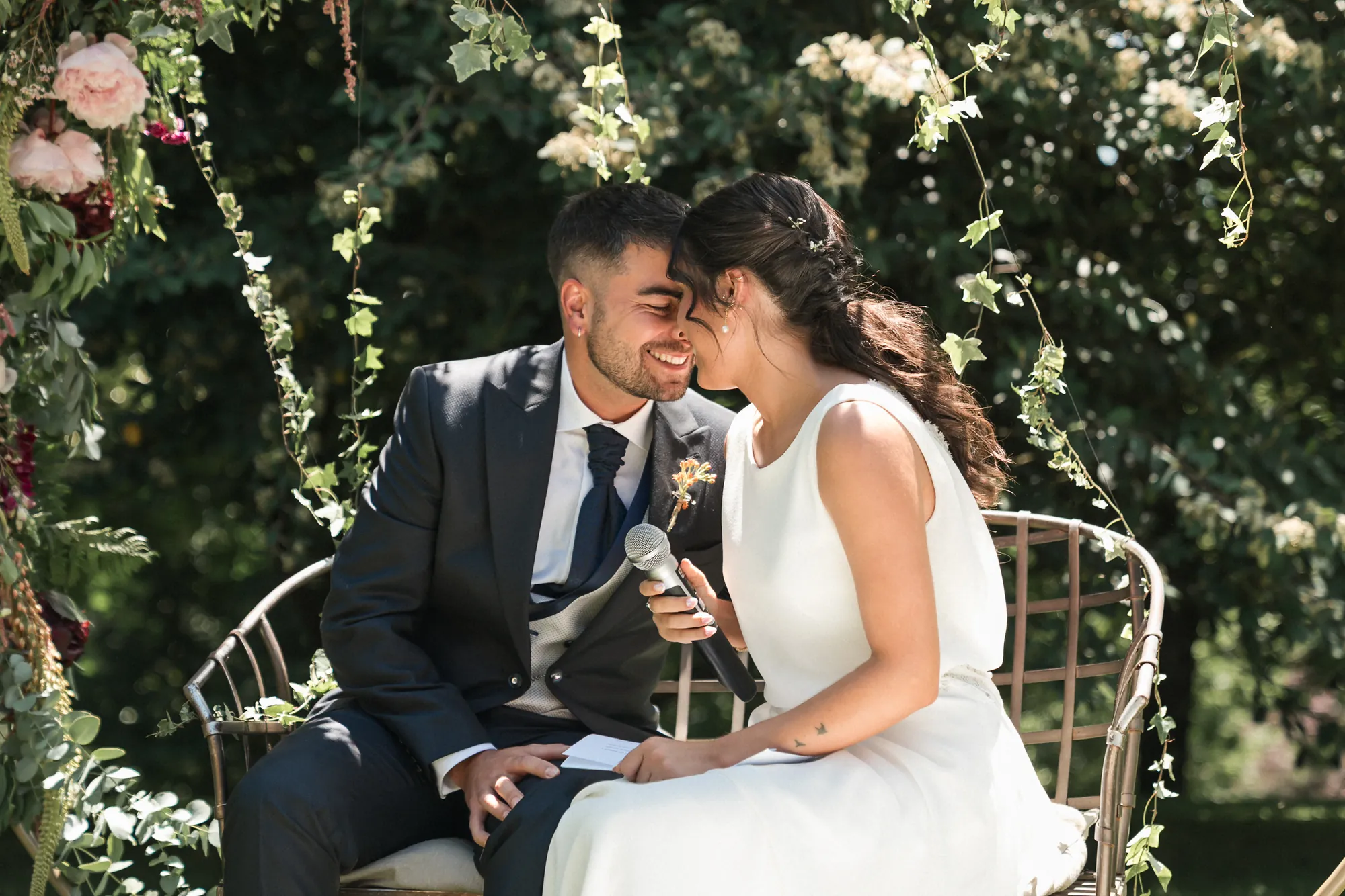 Boda en Restaurante Aboiz, Garai